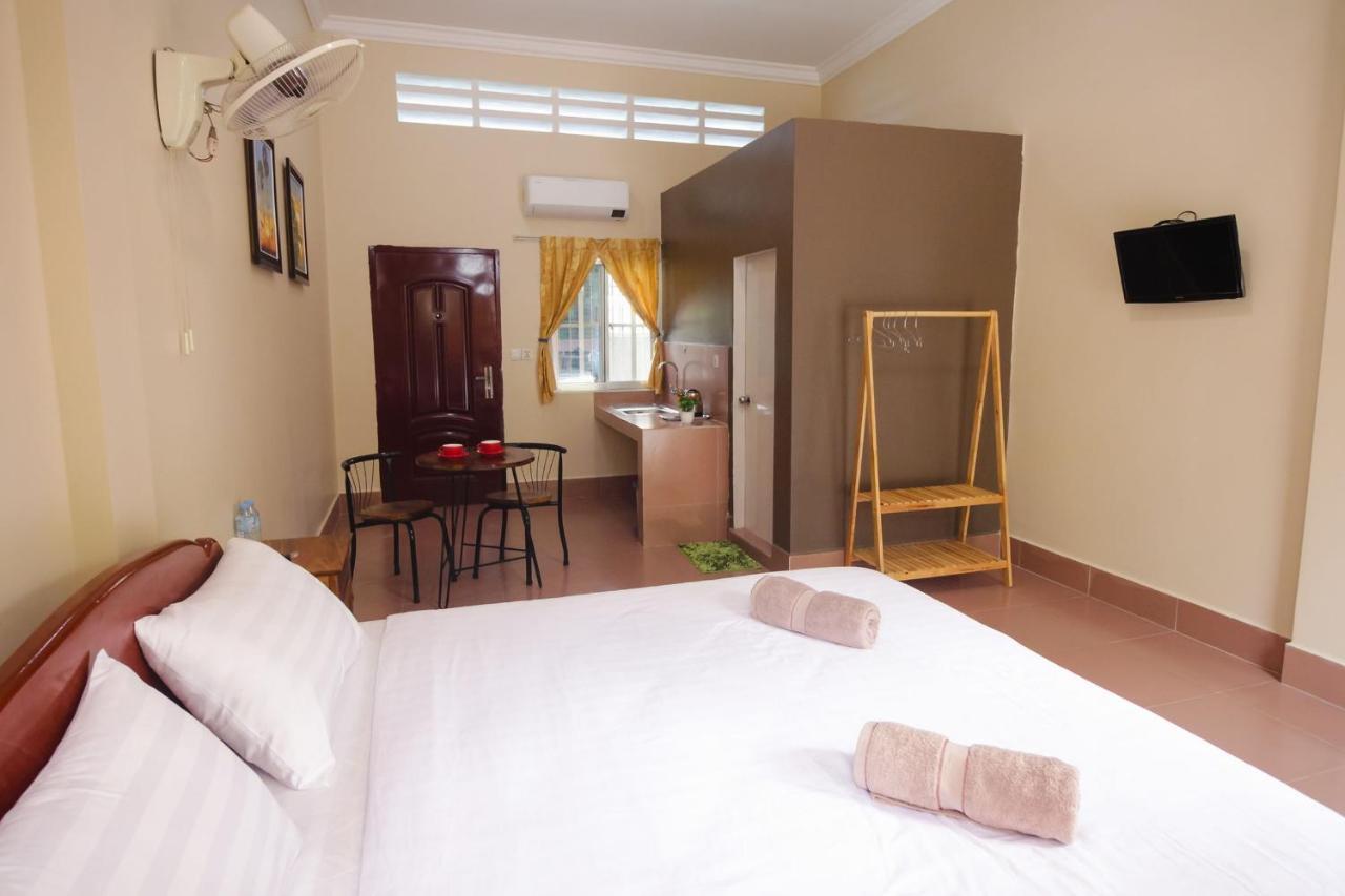 Lea'S Guesthouse And Restaurant Kampot Exterior foto
